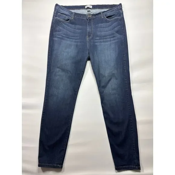 Judy Blue Women's Skinny Fit Blue Stretch Denim Jeans - Size 2XL (38x29.5) - Picture 1 of 4